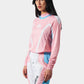 Maglia a maniche lunghe rosa
