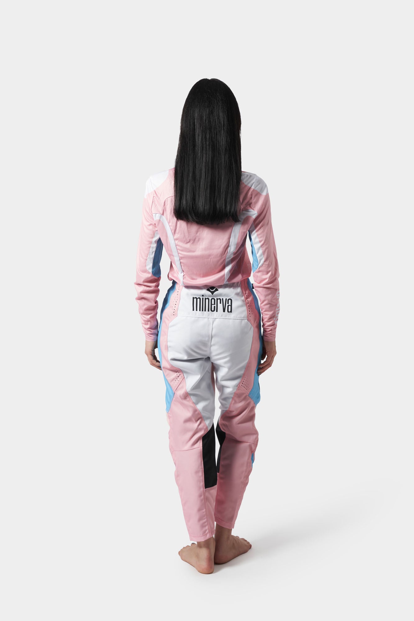 Pantaloni da equitazione rosa